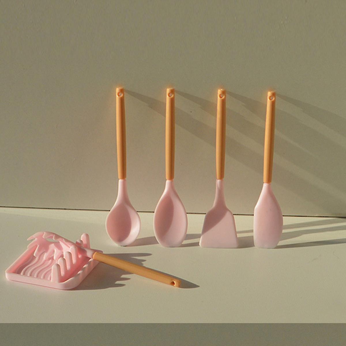 1/6 Scale Miniature Spatula Mini Turner Kitchen Ware Doll Accessories Toy Accessories，2