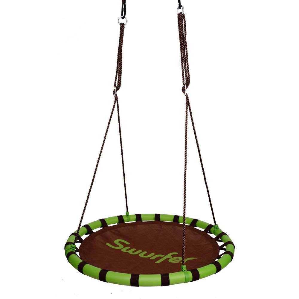 Swurfer Orbit 40 in. Cool-Feel Mesh Padded Multi-Person Saucer Tree Swing SSW40-0003