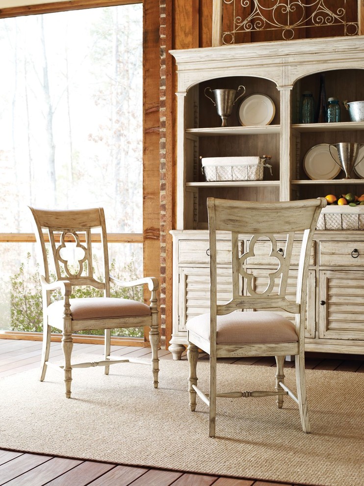 Kincaid Furniture Weatherford Arm Chair  Cornsilk   French Country   Dining Chairs   by Unlimited Furniture Group  Houzz