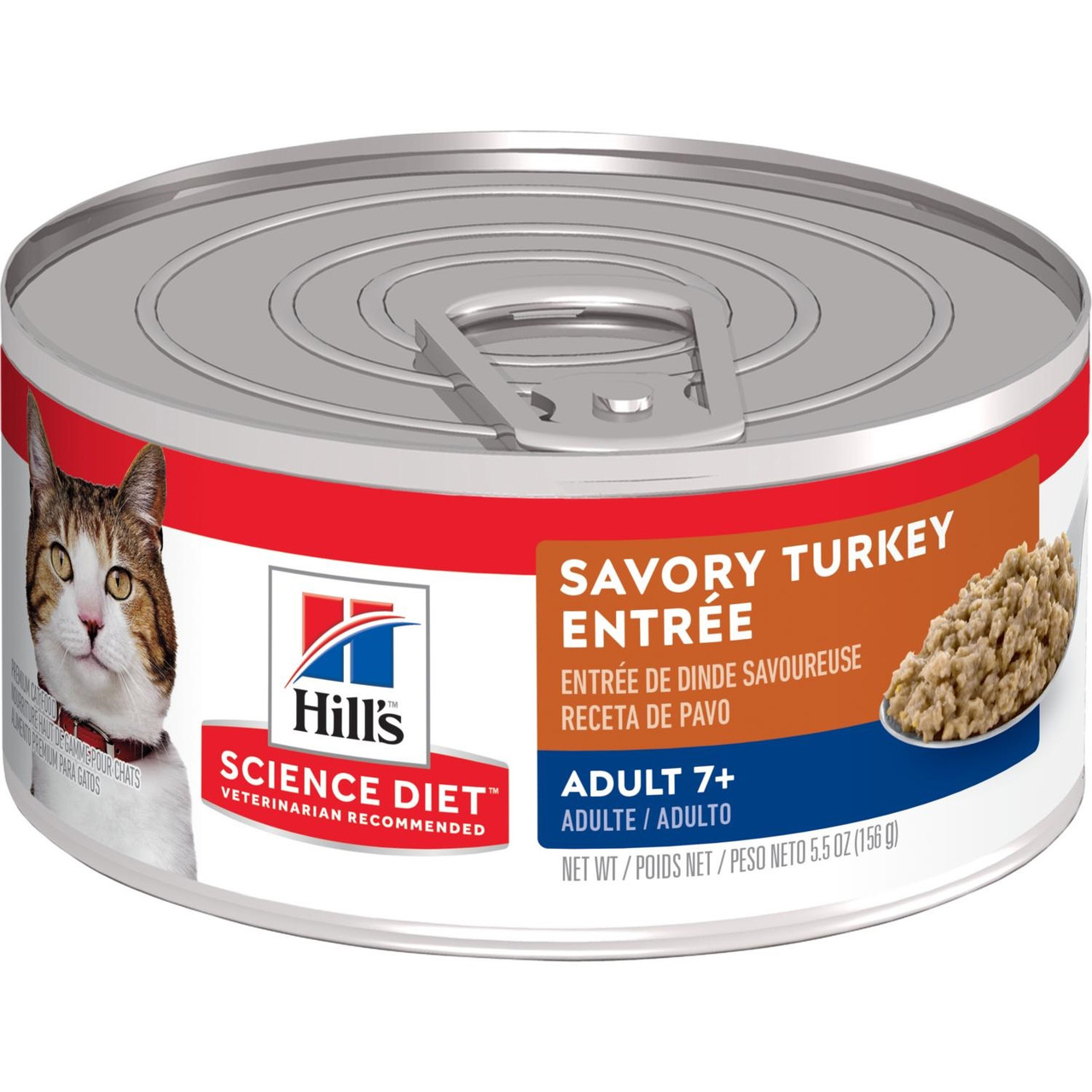 Science Diet Cat 7+ Savory Turkey Entrée， 2.9oz