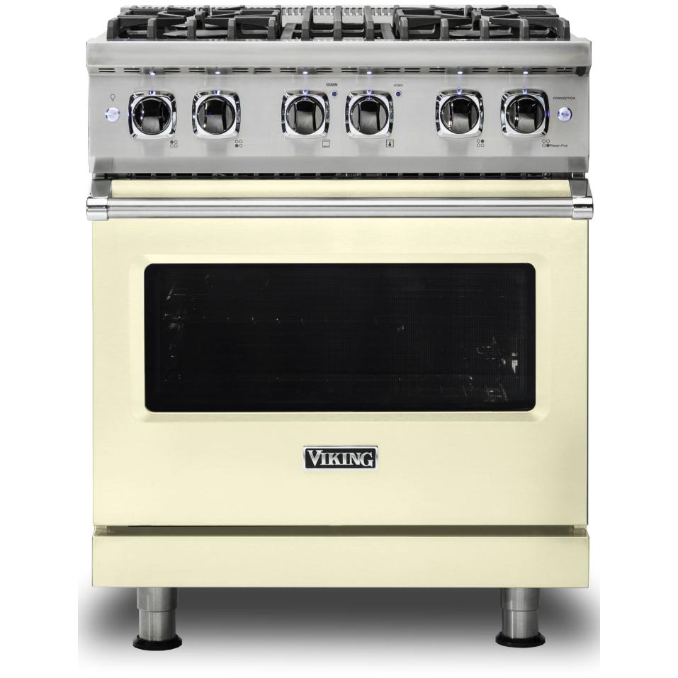 Viking 30-inch Freestanding Dual-Fuel Range with VariSimmer CVDR530-4BVC