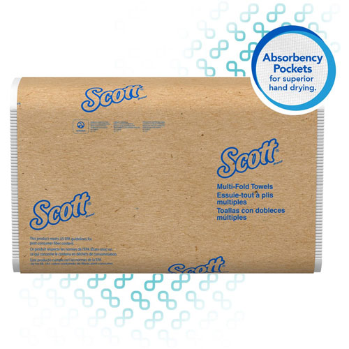 Kimberly-Clark Scottandreg; Essential Multi-Fold Towels |8 x 9 2