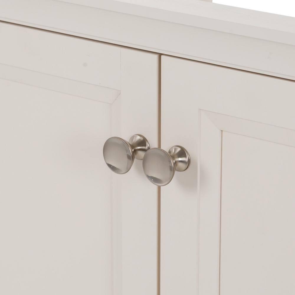 Home Decorators Collection Stratfield 30 in W x 2157 in D x 3425 in H Bath Vanity Cabinet Only in Cream