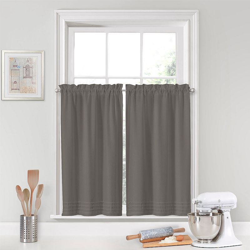 Vue Window Solutions Kingsbury Pleated Tier Pair Curtains