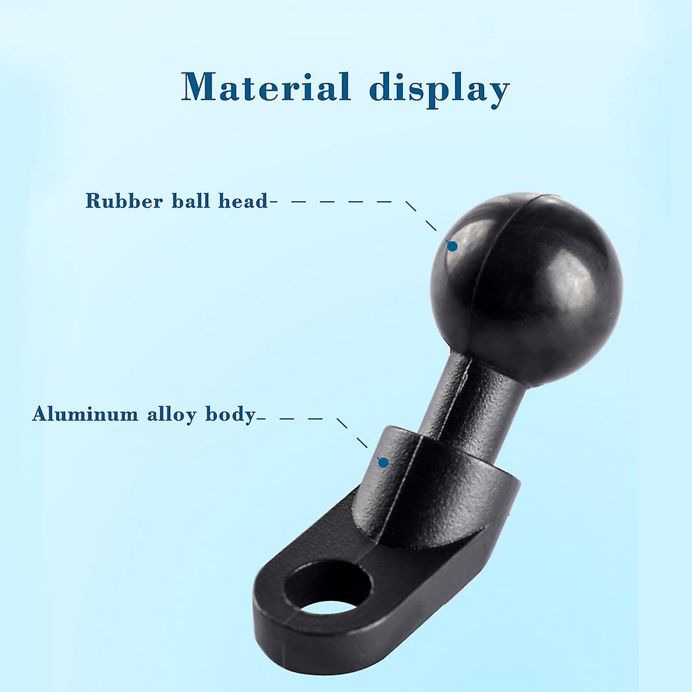 Phone Holder Fixing Ball Head Phone Mount Holder Cell Phone Stand For Motorbike Accessories Black