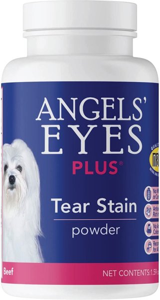 Angels' Eyes Plus Beef Flavored Powder Tear Stain Supplement for Dogs and Cats