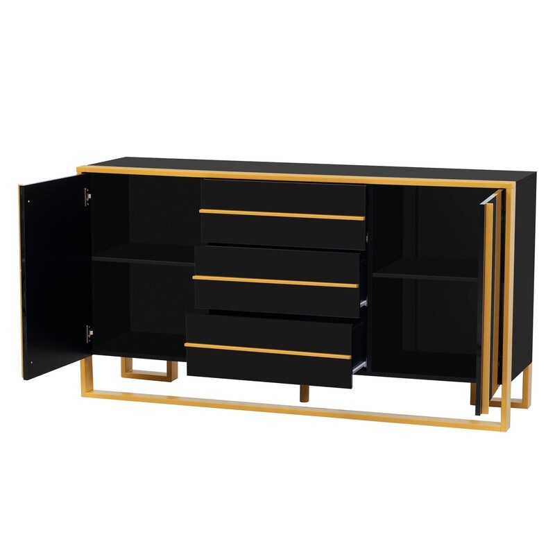 Modern Sideboard Buffet Cabinet with Storage  59\