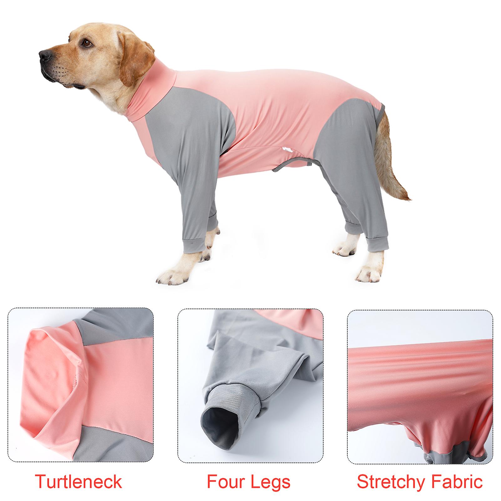 Dog Sweatshirts Four Legs Pet Jackets For Small Medium Large Dogs Pink 3x-large