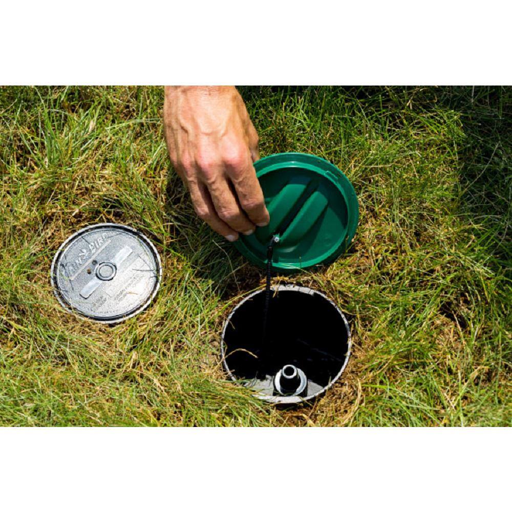 Rain Bird In-Ground Impact Sprinkler with Click-N-Go Hose Connect LG3HE