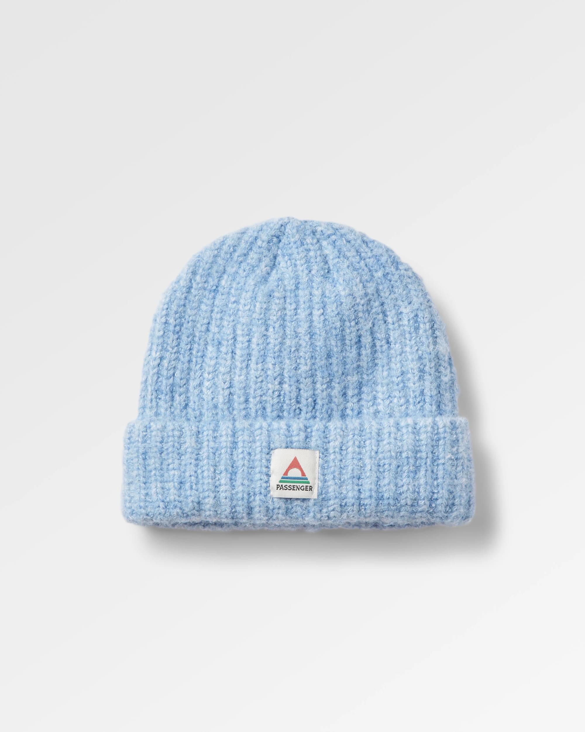 Redwood Fleece Lined Recycled Beanie - Blue Fog