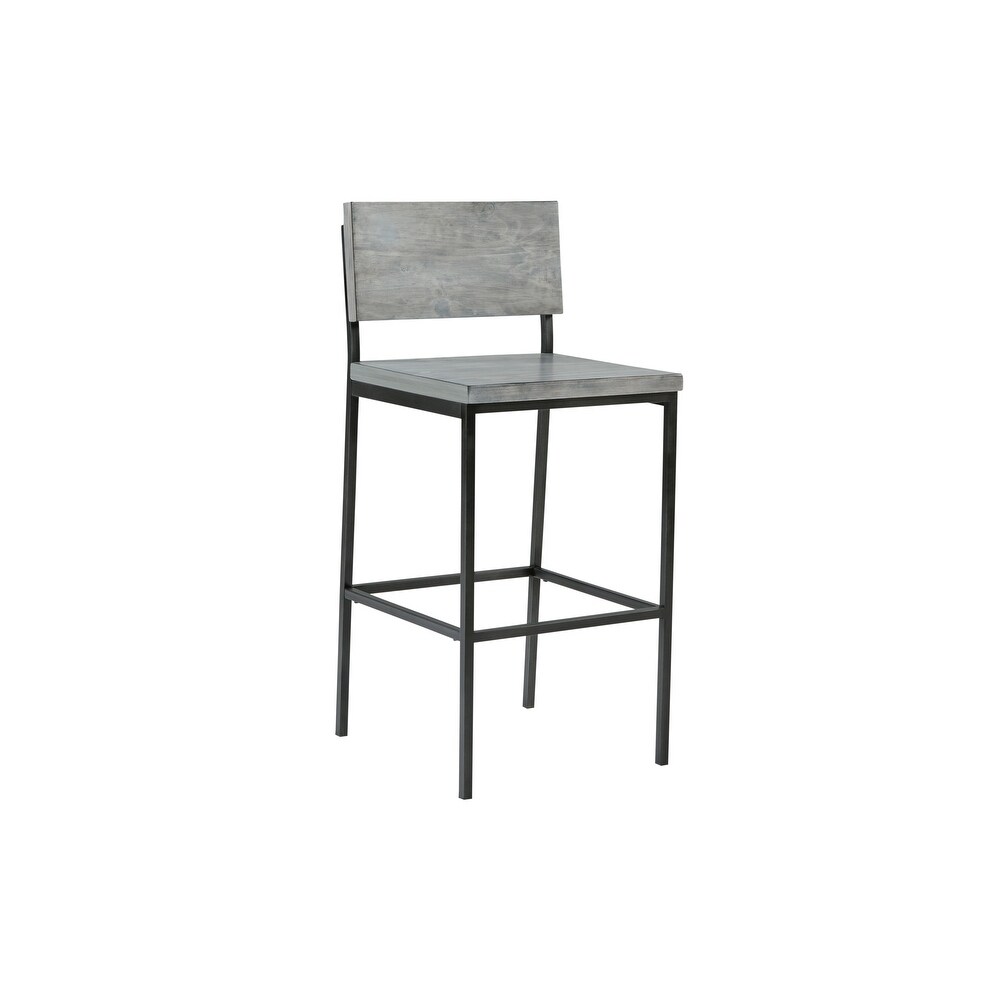 Sawyer Wood/Metal Counter Stool   Counter Height