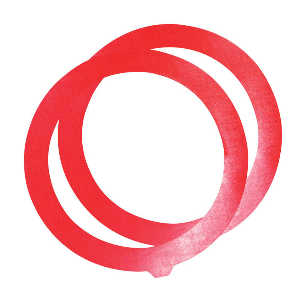 FLUSH VALVE SEAL 2PK RED