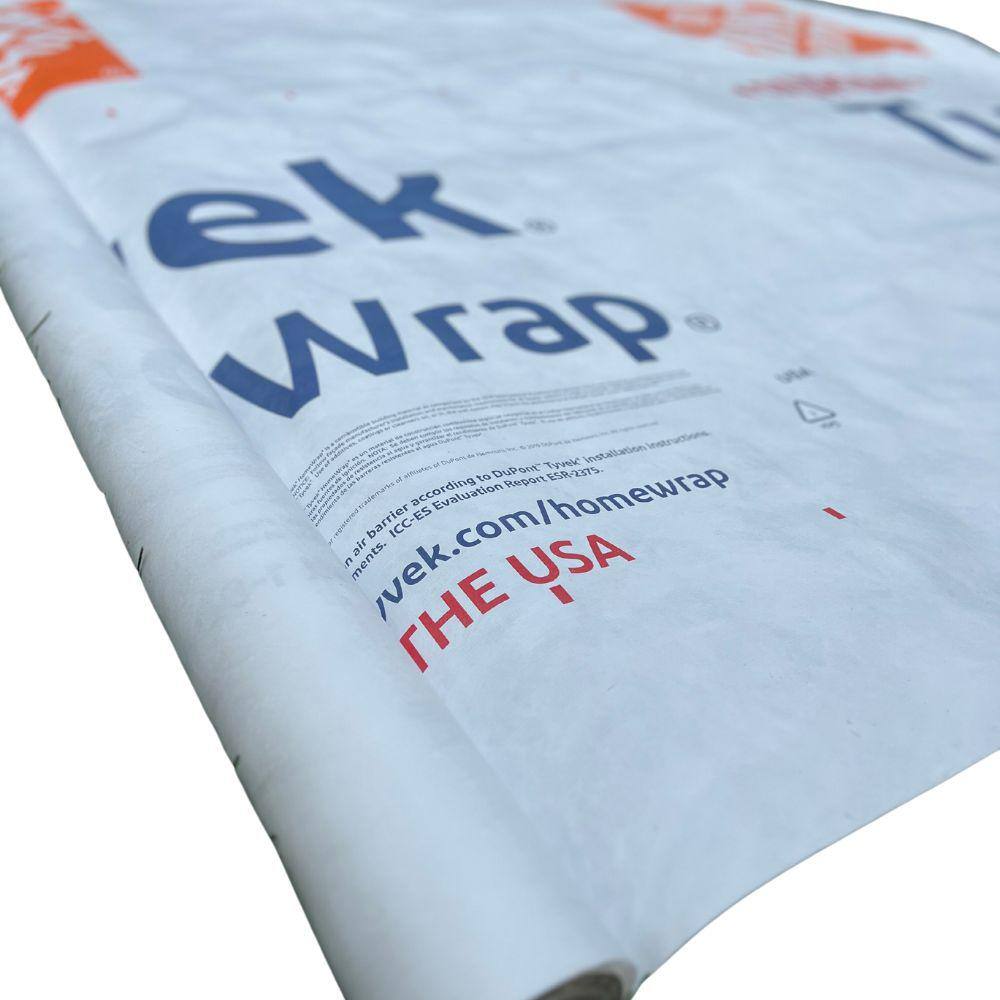 TYVEK 9 ft. x 150 ft. HomeWrap Housewrap (1350 Sq.Ft) D15540826