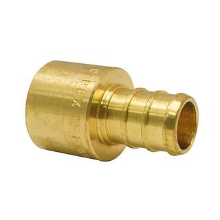 Apollo 12 in. Brass PEX-B Barb x 12 in. Female Copper Sweat Adapter APXFS1212