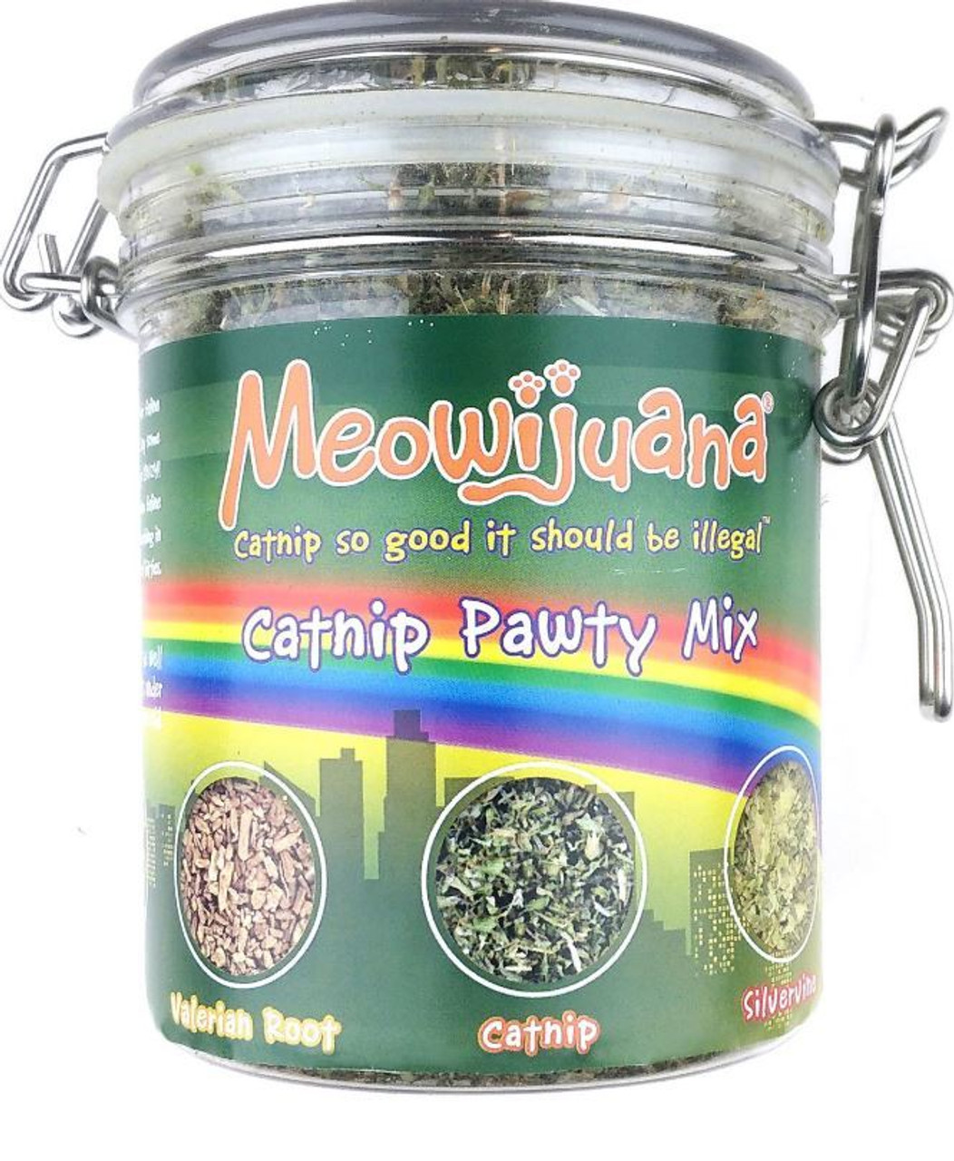 Meowijuana Catnip Pawty Mix Blend