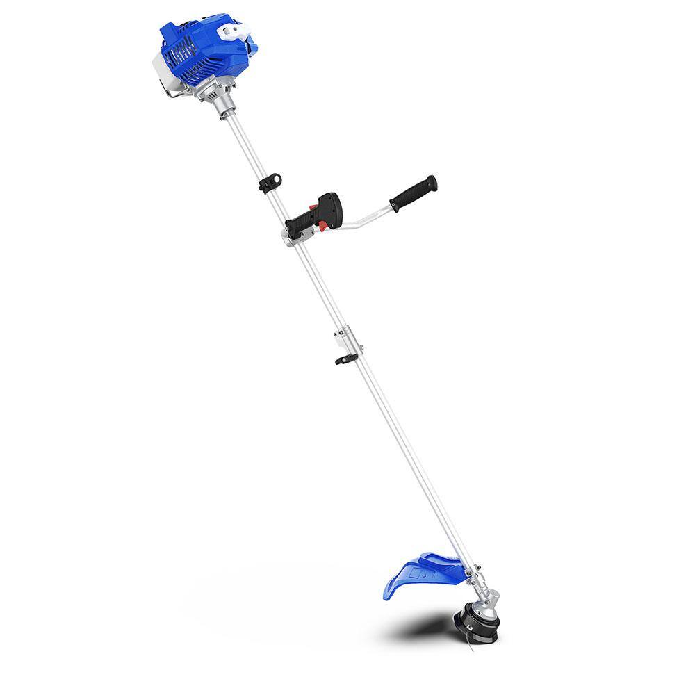 WILD BADGER POWER 52 cc Gas 2-Stroke 2-in-1 Brush Cutter and String Hand Held Trimmer WBP52BCI