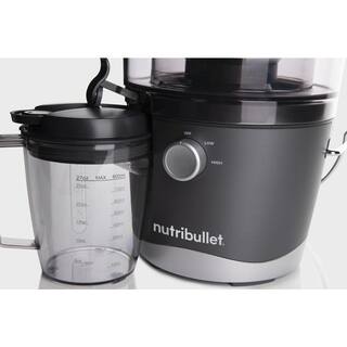 NutriBullet 800 W 50.7 oz. Stainless Steel Juicer with 27 oz. Pitcher NBJ50100