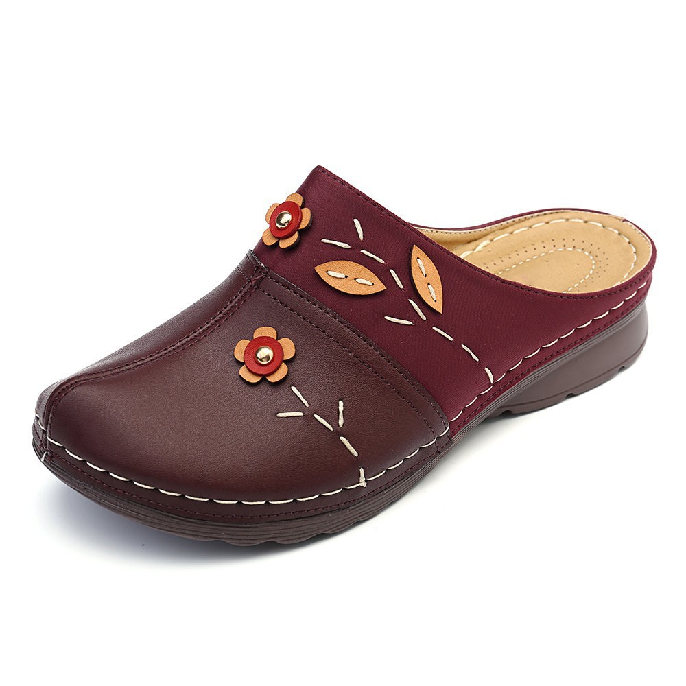 2022 New Arizona Leather Wedge Soft Sole Sandals