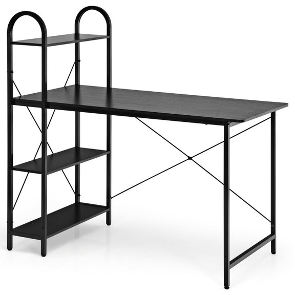 Costway 78915603 48 Inch Reversible Computer Desk ...