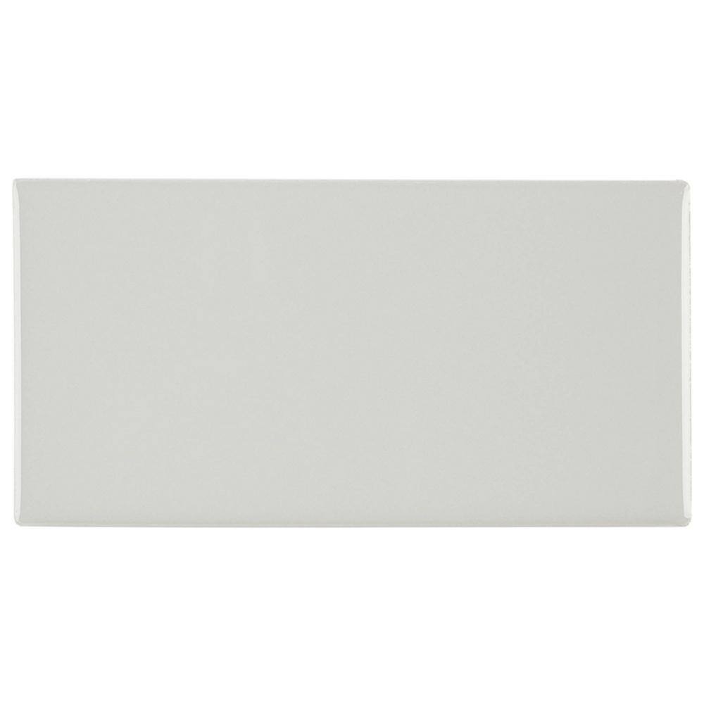 Daltile Restore 3 in. x 6 in. Glazed Ceramic Ash Gray Subway Tile (12.5 sq. ft.  case) X11436MOD1P2