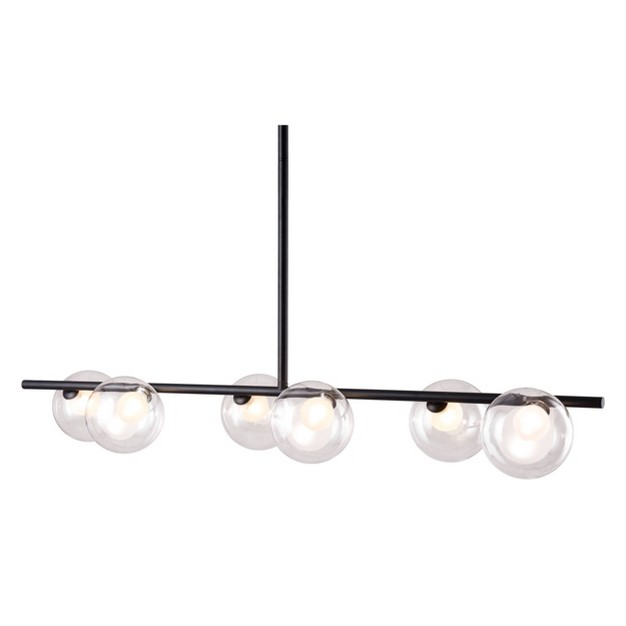 Lelia Ceiling Lamp Black Zm Home