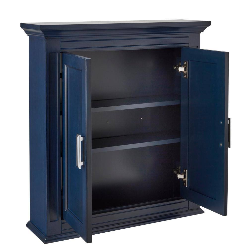 Home Decorators Collection Channing 26 in. W x 28 in. H Wall Cabinet in Royal Blue CGBW2628