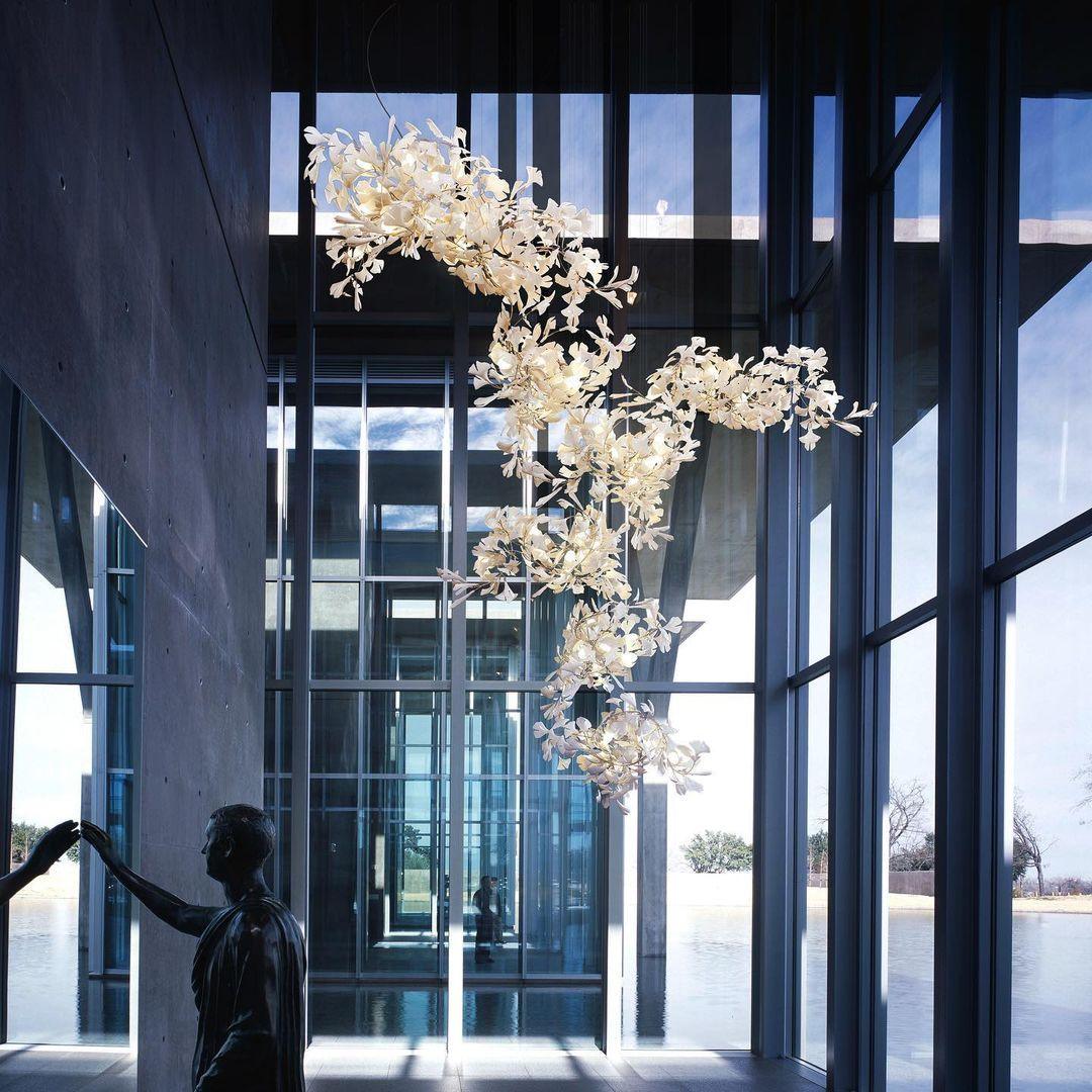 Gingko Chandelier F