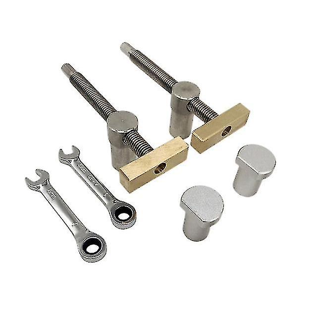 Naiwang Desktop Clip Adjable W/ Bench Dog Holes Stop Fast Fixed Clip Fixture Ing Tool Kit Bench Tool