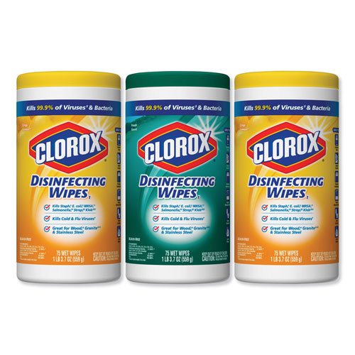 Clorox Disinfecting Wipes | 7x8， Fresh Scent