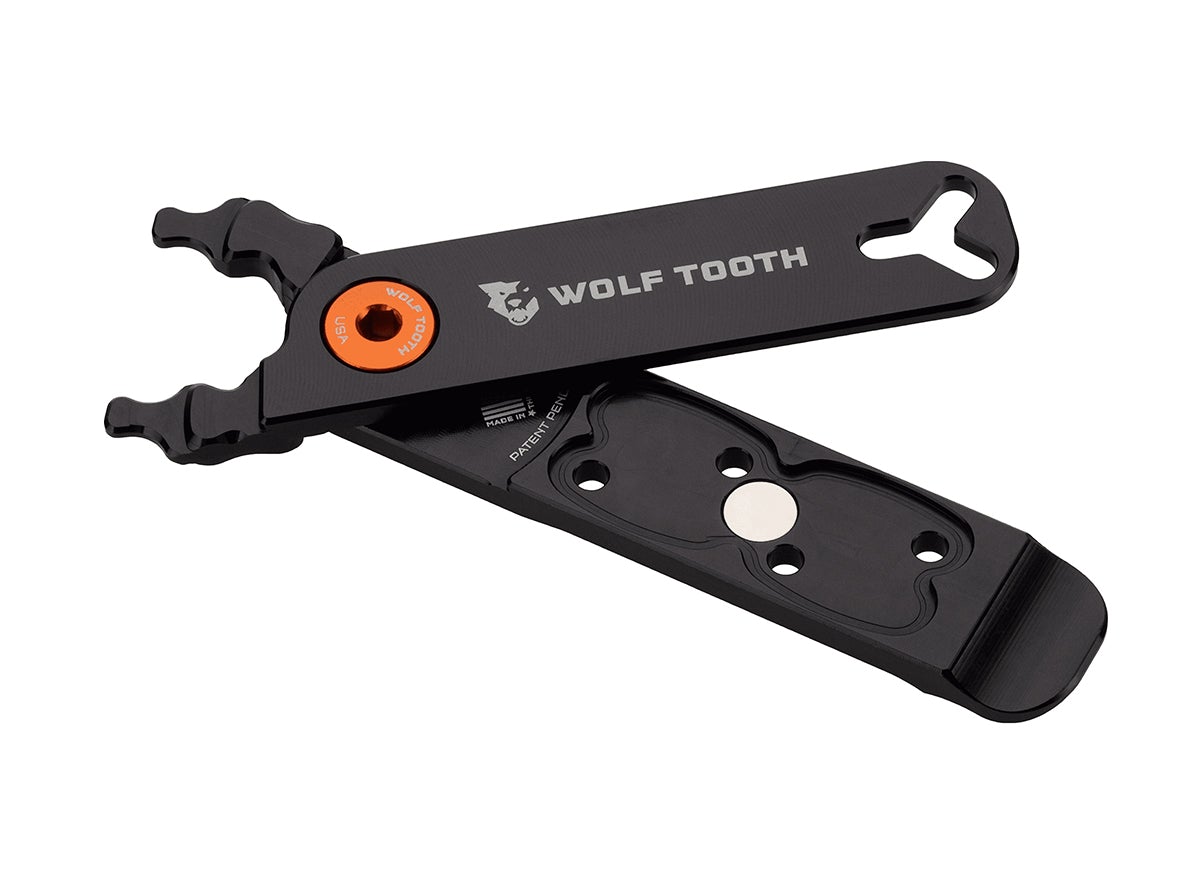Wolf Tooth Components Combo Masterlink Pliers - Black-Orange