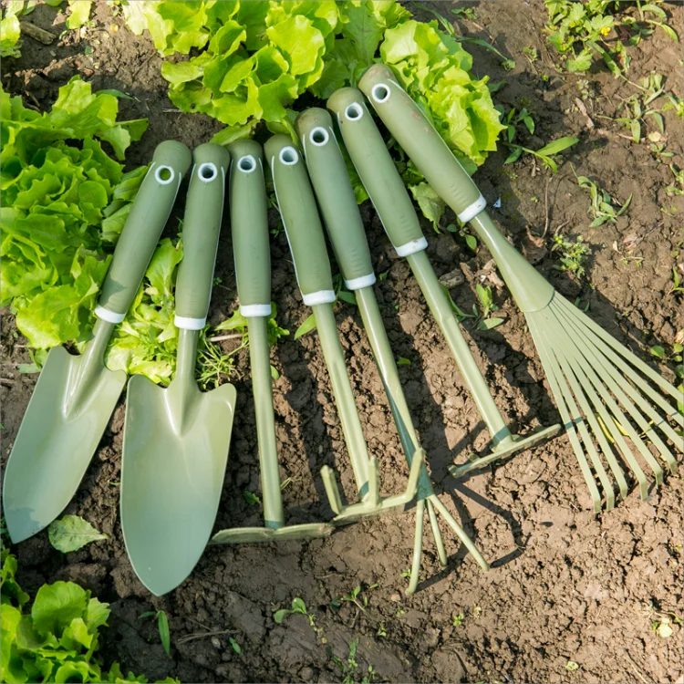 Classic Style 2 tone TPR/PP Handle Carbon Steel Head Trowel Gardening Tools with Powder Coating