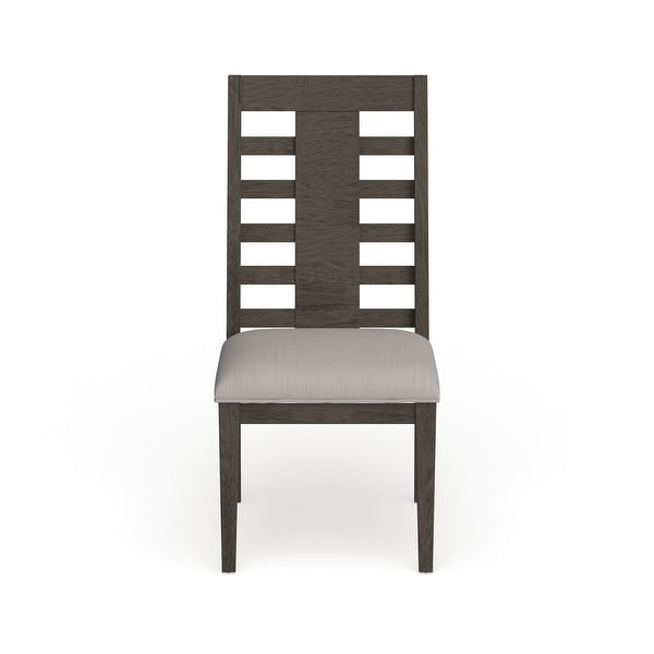 Copper Grove Tran Weathered Grey Dining Chairs (Set of 2)