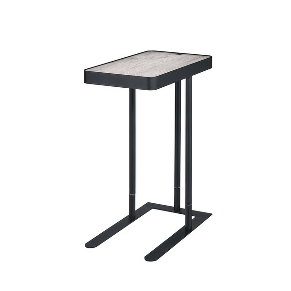 Furniture of America Schofield Urban C-Shape Slide-open Top Side Table