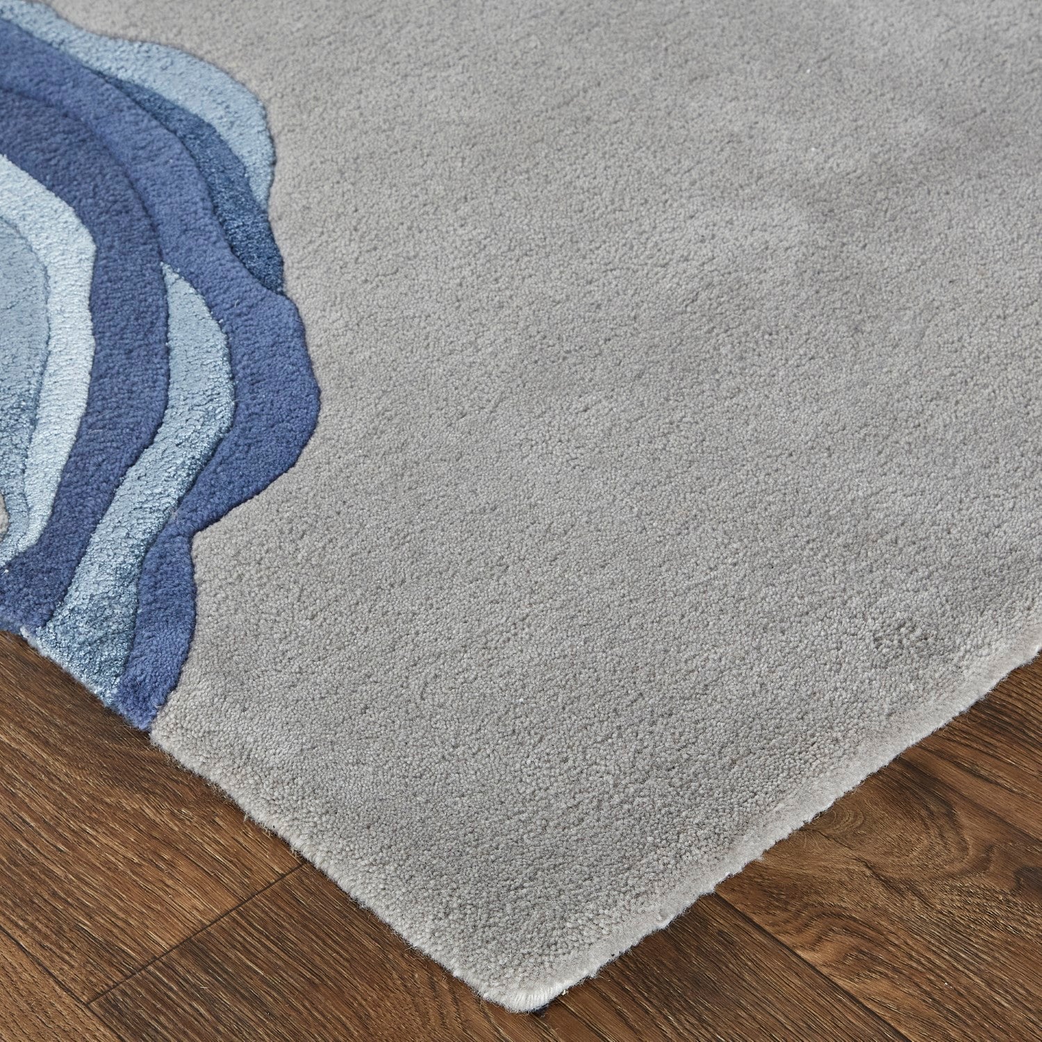 Arwyn Hand Tufted Gray / Blue Rug