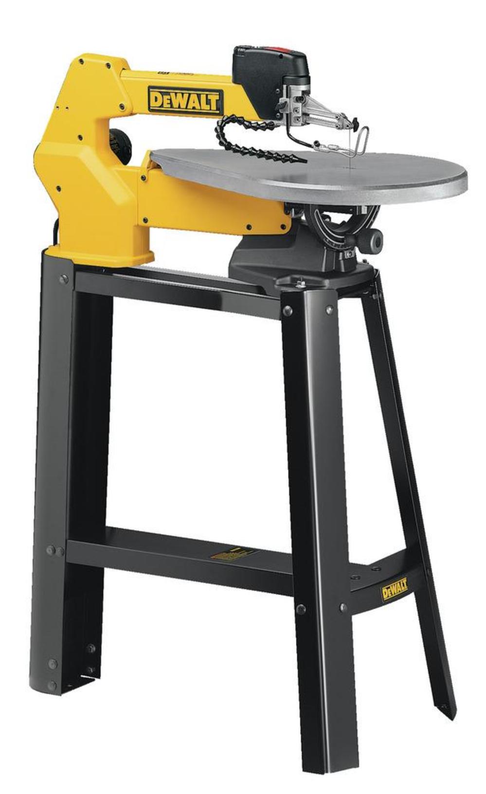 DEWALT HEAVY-DUTY 20 VARIABLE-SPEED SCROLL SAW (DW788) ;