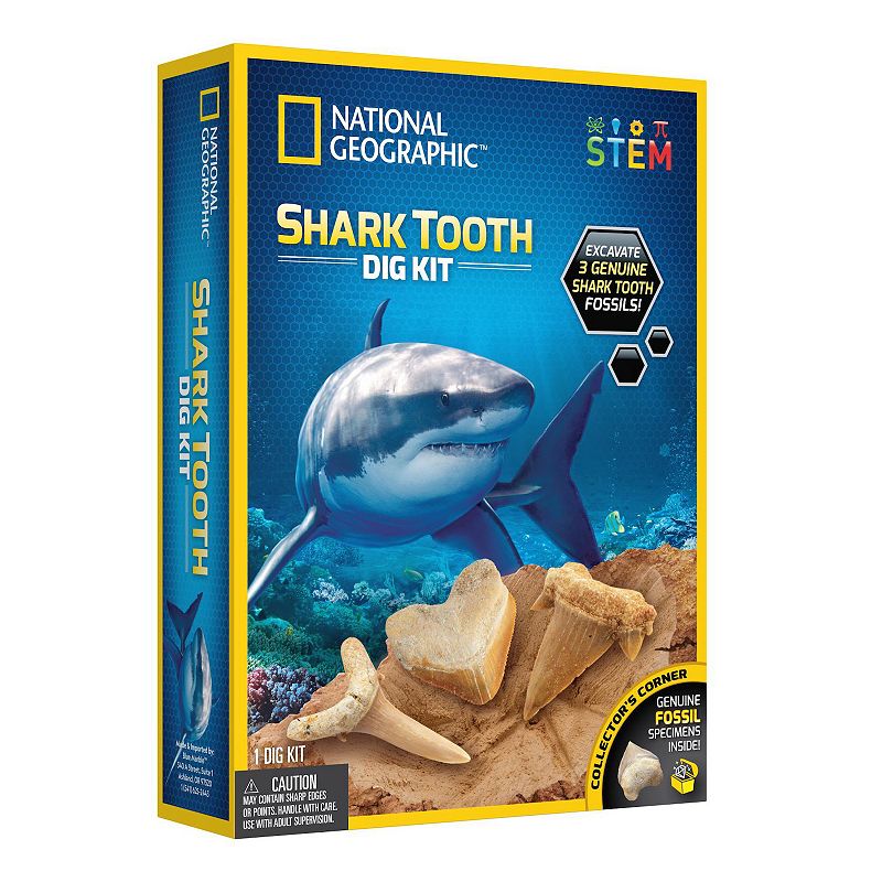 National Geographic Shark Tooth Dig Kit