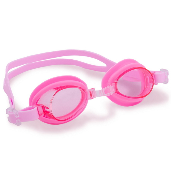 Brybelly Kids Swim Goggles   Case  Pink