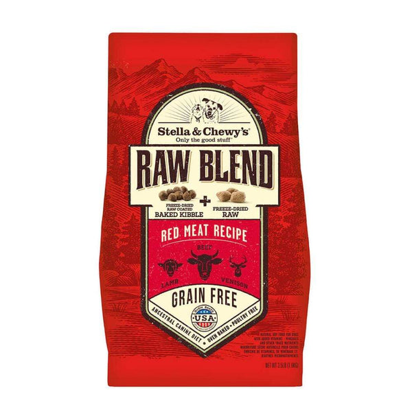 Stella and Chewy's Raw Blend Kibble Red Meat Recipe Dry Dog Food