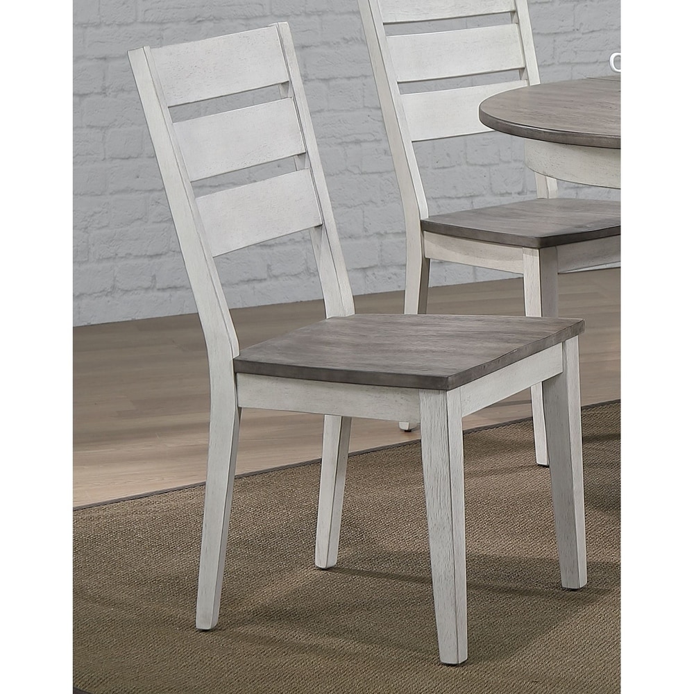 The Gray Barn Avalon 5 piece Contemporary Dining Set in Ash and Stormy White