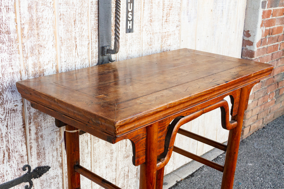 Antique Chinese Elm Altar Table   Asian   Side Tables And End Tables   by De cor  Houzz