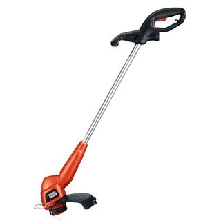 BLACK+DECKER 13 in. 4.0 Amp Corded Electric Straight Shaft Single Line 2-In-1 String Trimmer  Lawn Edger with Automatic Feed ST7700