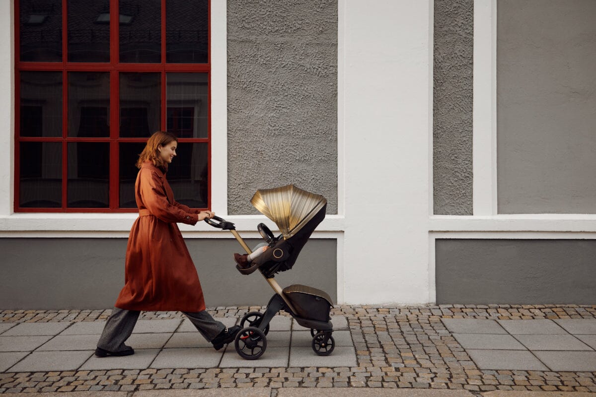 Stokke-Xplory-X-Stroller-Gold-Limited-Edition