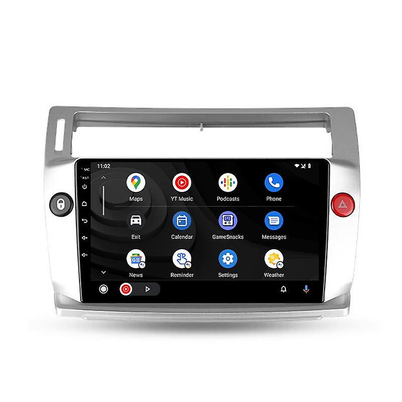 Android 11 Car Radio For Citroen C4 LA LC C-Triomphe C-Quatre 2004 - 2014 Multimedia Player Carplay