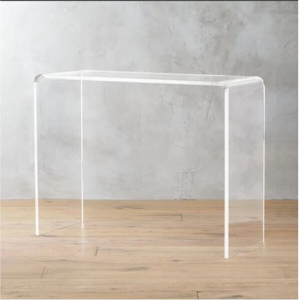 Acrylic Large Console Table