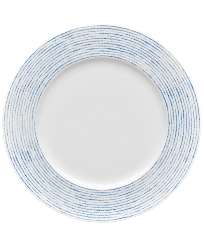 Noritake Hammock Rim  Dinner Plate - Stripes