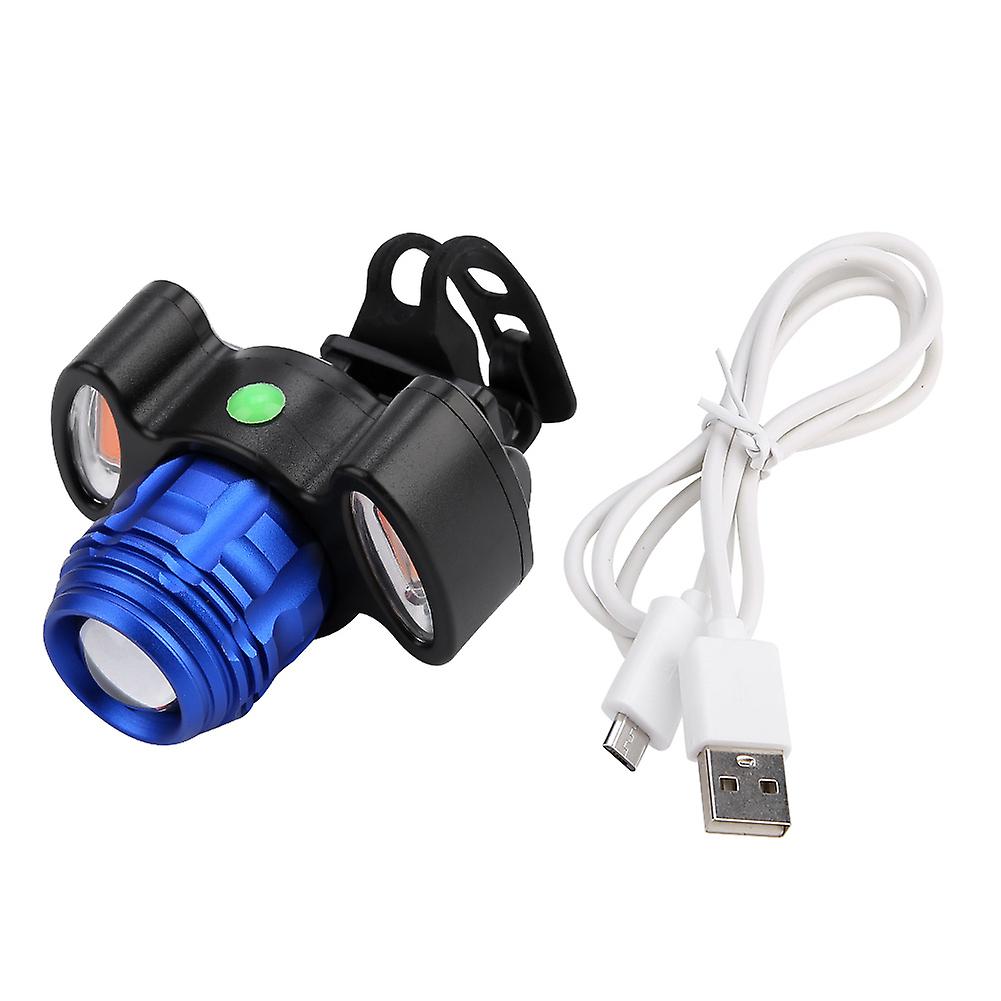 Ultra Bright Light Waterproof T6 Led Headlight Front Usb Rechargeable Bicycle Bike Lamp