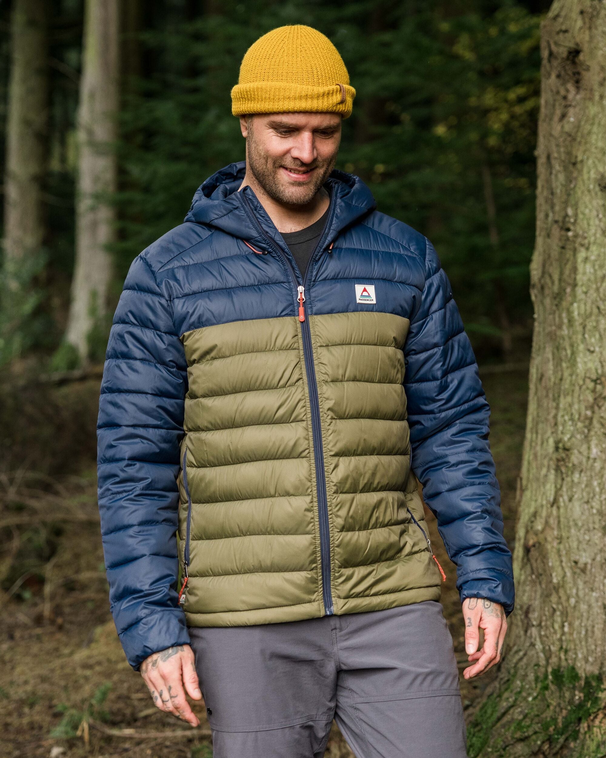 Roamer Recycled 2.0 Insulated Jacket - Rich Navy/Khaki