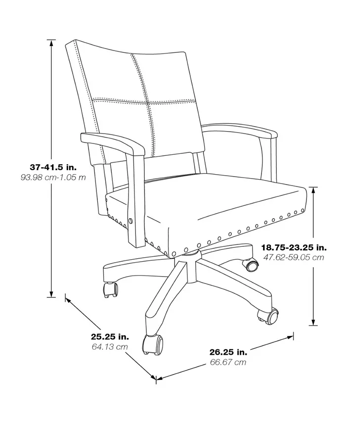 OSP Home Furnishings Santina Bankers Chair