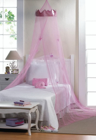 Accent Plus 57071539 Pink Princess Bed Canopy