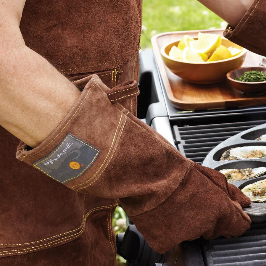 Outset Leather Grilling Gloves